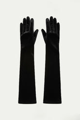 Glam Touch Velvet Gloves